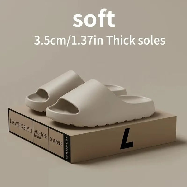 Cozy Coconut Slip-on Sandals